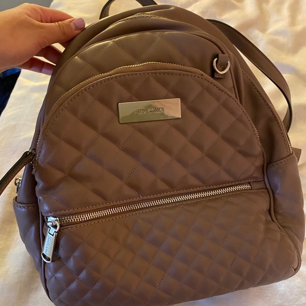 Steve Madden leather mini backpack